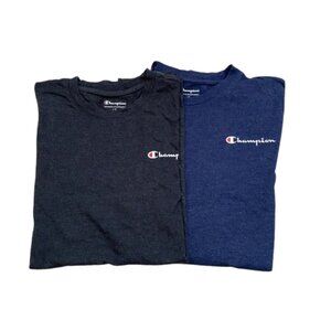 LOT OF 2 Champion T-shirts size Large